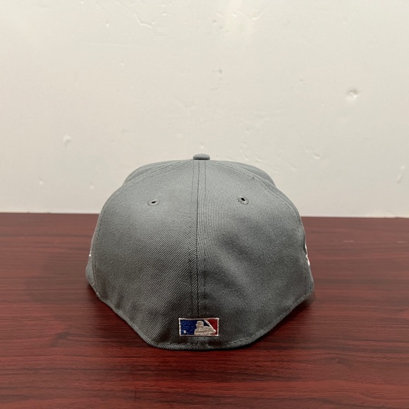 New Era, 59Fifty Fitted Hat, Oakland Athletics, Grey - Picture 4 of 10